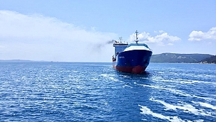 136 metrelik gemi Çanakkale’de arızalandı