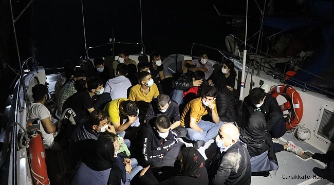 27 düzensiz göçmen ve 2 göçmen kaçakçısı yakalandı