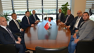 Ukrayna Ternopil heyeti Çanakkale iş insanlarıyla bir araya geldi