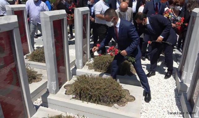 15 Temmuz şehitleri için Şehitler Abidesi’nde tören düzenlendi