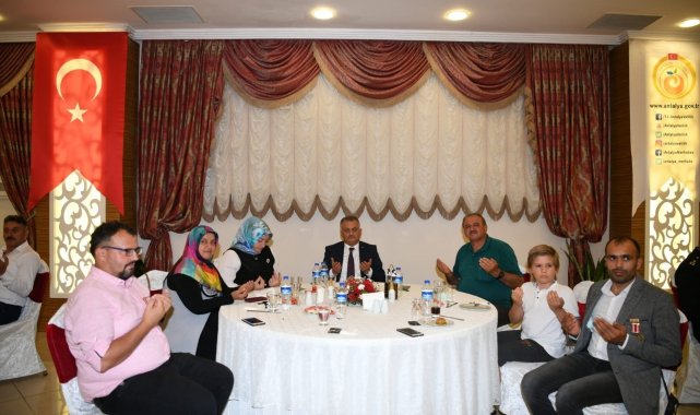 15 Temmuz'un 5. yıldönümünde şehit ve gazi yakınları yemekte buluştu
