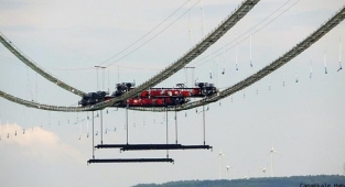 1915 Çanakkale Köprüsü'nün askı halat montajı başladı