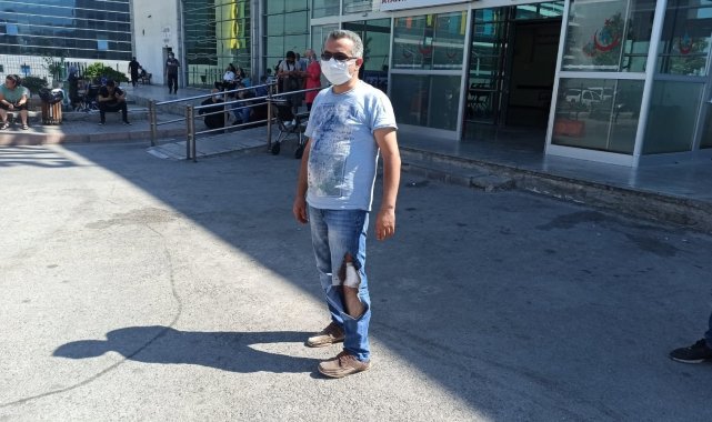 Acemi kasaplar hastanelik oldu