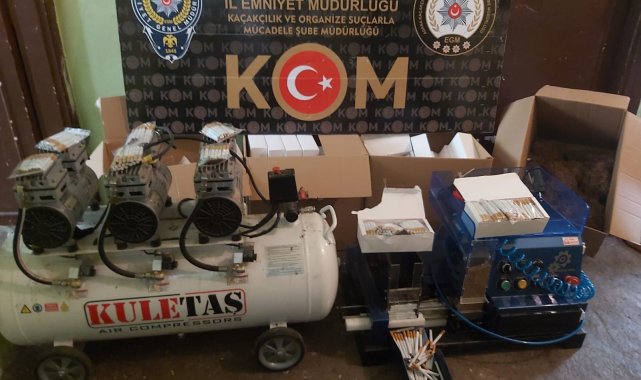 Adana'da 20 milyon 515 bin bandrolsüz makaron ele geçirildi