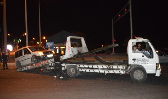 Ağrı'da trafik kazası: 2 yaralı