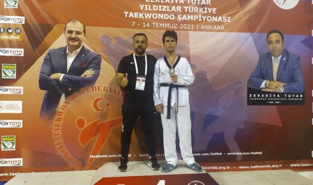 Ahmet Evkaya gümüş madalya kazandı