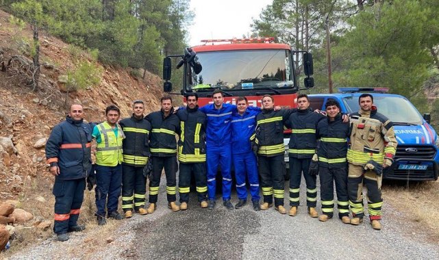 Akkuyu Nükleer A.Ş. ekipleri de Aydıncık&#039;taki söndürme çalışmalarına katıldı