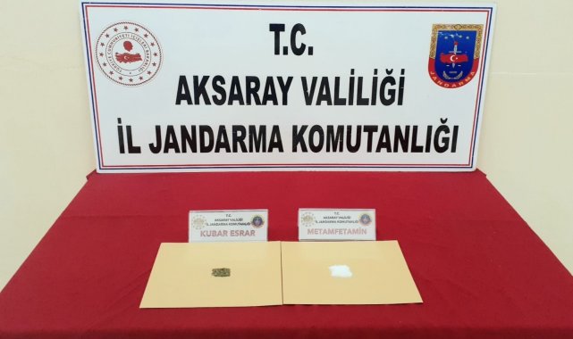 Aksaray&#039;da jandarmadan uyuşturucu operasyonu