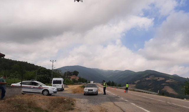 Alacam'da jandarmadan bayram uygulaması