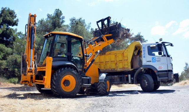 Aliağa Belediyesi ekipleri Bozköy'de