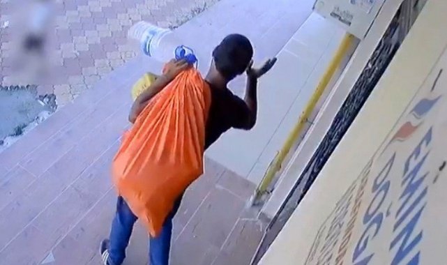 Apartmanın bodrum katından otomobil malzemesi çalan şahıs yakalandı