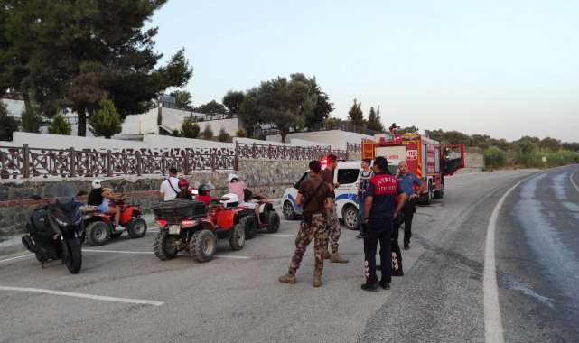 Araziden çıkan duman Özel Harekat polislerini harekete geçirdi