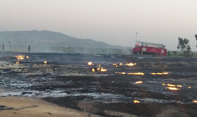 Aydın&#039;da biyogaz tesislerinde yangın