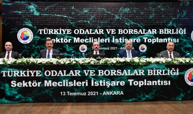 Bakan Muş, Türkiye Sektör Meclisi temsilcilerinden problemlerini dinledi
