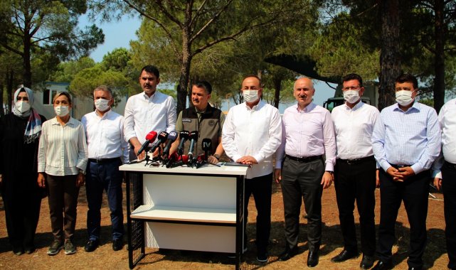 Bakan Pakdemirli: &quot;71 yangından 57&#039;si kontrol altında&quot;