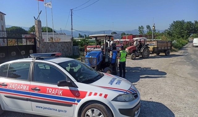 Balıkesir'de jandarmadan bayram öncesi asayiş denetimi