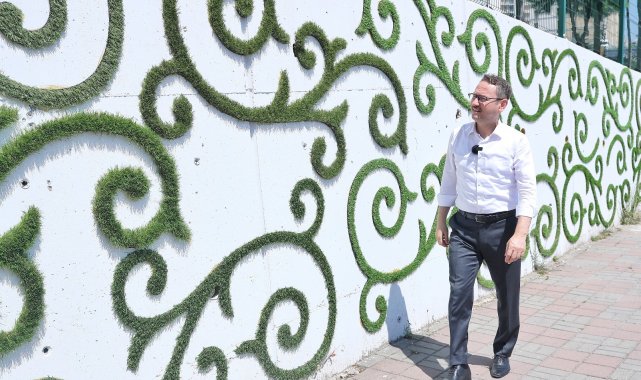Başakşehir'de "Yeşil" duvarlara işleniyor