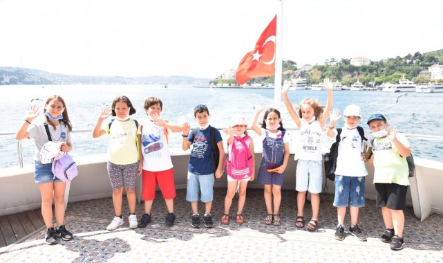 Başiskele Yaz Akademisi öğrencileri İstanbul&#039;da