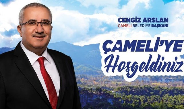 Başkan Arslan&#039;dan Çameli&#039;ye gelenlere &#039;Hoş geldiniz&#039; mesajı