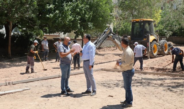Başkan Savran, belediye ekiplerinin çalışma alanlarında incelemede bulundu