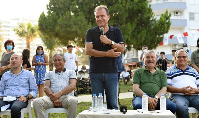 Başkan Seçer ve Başkan Karalar Tömük'te vatandaşlarla buluştu