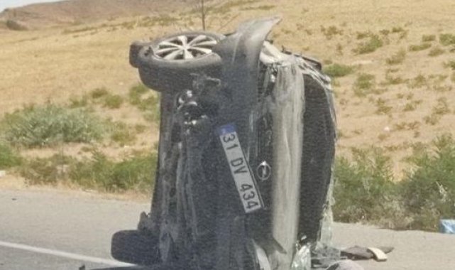 Batman Kozluk karayolunda trafik kazası meydana geldi