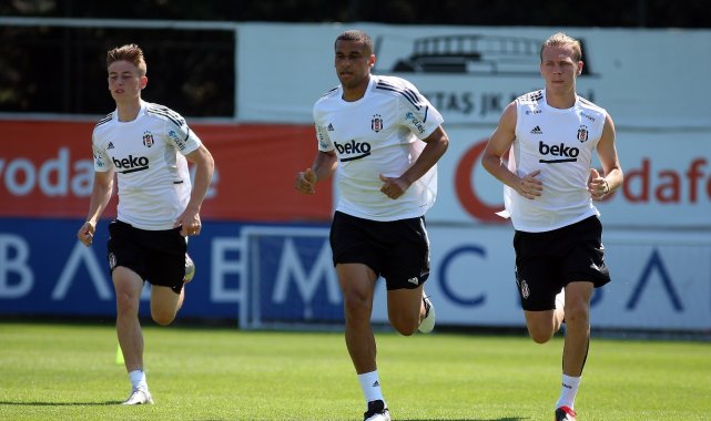 Beşiktaş, kondisyon ve taktik çalıştı