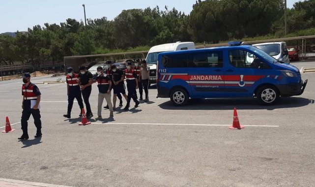 Bodrum'da demir hırsızları yakalandı