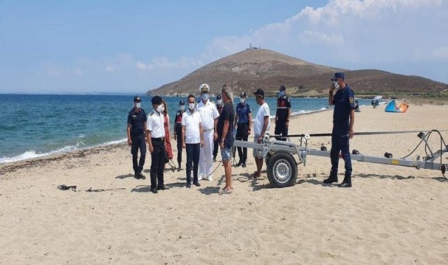 Bozcaada'da zıpkınla balık avlamak için denize giren kişi 2 gündür bulunamadı