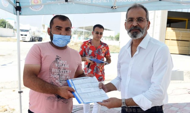 Bozdoğan, sanayi sitesi esnafının 'Yapı Kullanma İzin Belgesi' sorununu çözdü