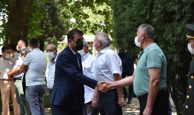 Bozüyük'te bayramlaşma