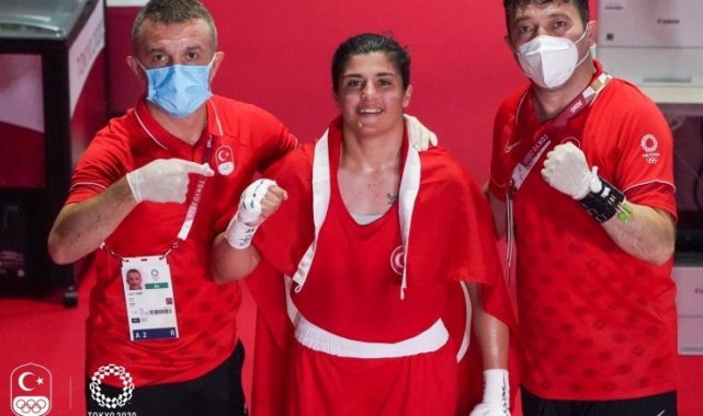 Busenaz Sürmeneli, Tokyo&#039;da madalyayı garantiledi