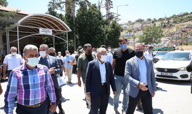 Büyükkılıç, Hacılar'da 5 milyonluk yatırımı inceledi