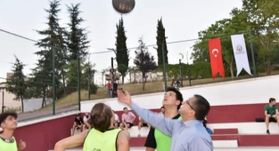 Çan'da Streetball Turnuvası başladı