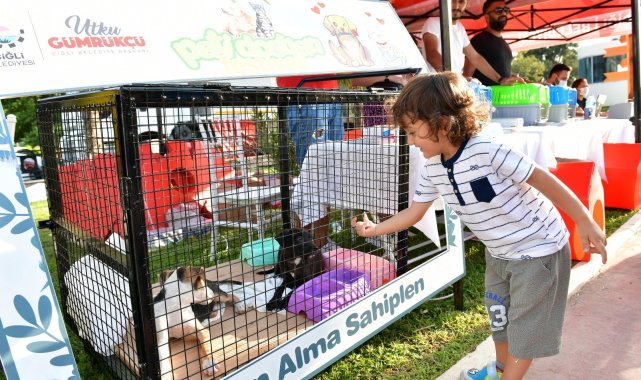 Çiğli&#039;de 3. Pati Dostları Festivaline yoğun ilgi