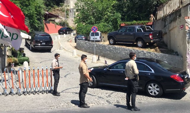 Cumhurbaşkanı Erdoğan, Filistin Devlet Başkanı Mahmud Abbas'ı kabul etti