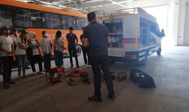 Diyarbakır AFAD gönüllülerinin afetlere hazırlıklarını sürdürüyor