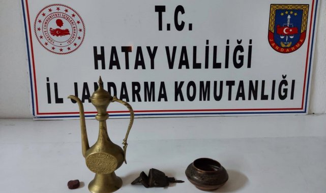 Dörtyol&#039;da tarihi eser operasyonu