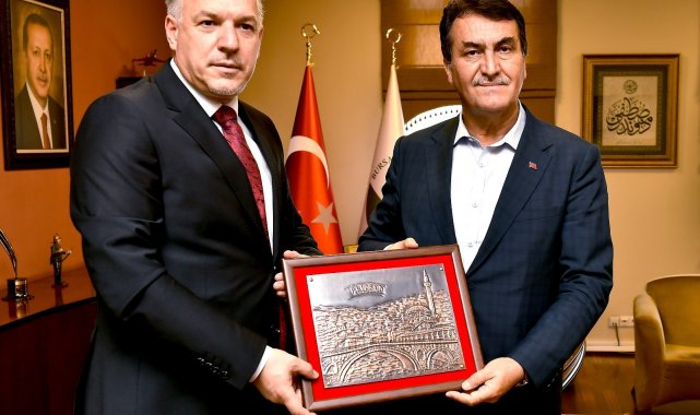 Dündar&#039;a kardeş ziyareti