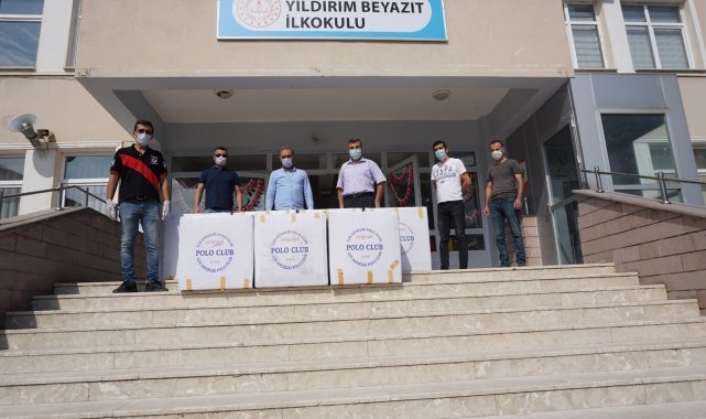 Eğitim hayatına başlayacak miniklere Akyurt Belediyesinden sürpriz