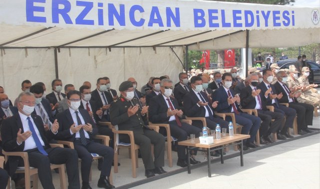 Erzincan'da şehitler dualarla yâd edildi