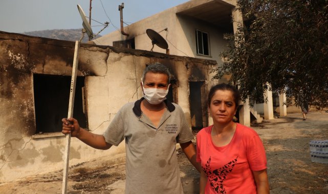 Evleri yanan vatandaşlar: &quot;Canımızı zor kurtardık&quot;