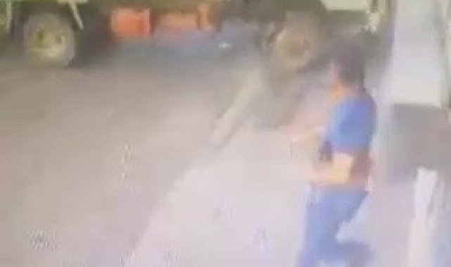 Ezilmekten böyle kurtuldu