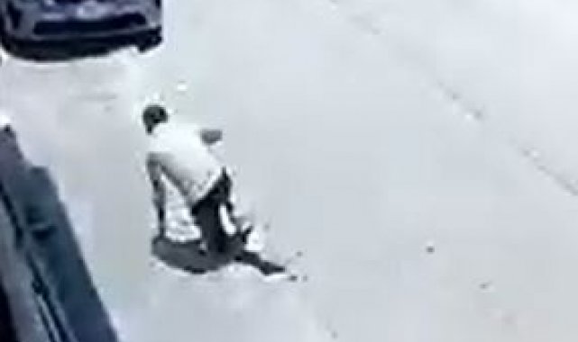 Gasp etmeye çalıştığı kişiye sokak ortasında kurşun yağdırdı