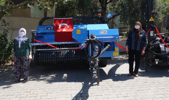 GEKA'dan Beylerbeyi çiftçisine yarım milyonluk ekipman desteği