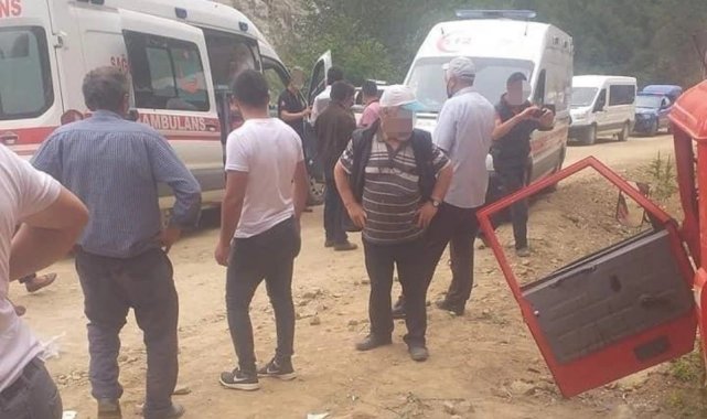 Giresun'da trafik kazası: 4 yaralı