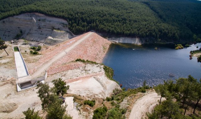 Gördes Karayağcı Barajından bereket akacak
