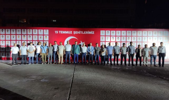 Güngörenliler 15 Temmuz&#039;da sabaha kadar demokrasi nöbeti tuttu