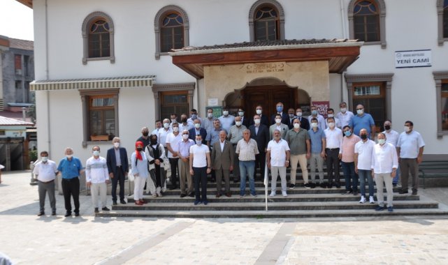 Hendek protokolü bayramlaştı