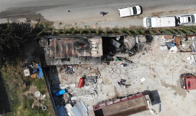 Hurdalık yandı, dumanlar şehrin her yerinden göründü